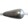 Грузило свинцовое SALMO Оливка с кембриком 0.04г P5531-004